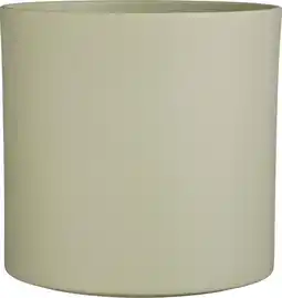 Intratuin Mica Decorations bloempot Era groen D 32,5 H 31 cm aanbieding