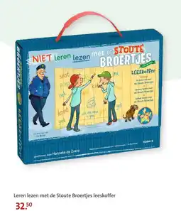 Bruna Leren lezen met de Stoute Broertjes leeskoffer aanbieding