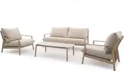 Intratuin Intratuin 4-zits loungeset Bali beige aanbieding