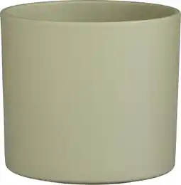 Intratuin Mica Decorations bloempot Era groen D 19,5 H 17,5 cm aanbieding