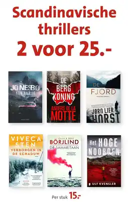 Bruna Scandinavische thrillers aanbieding