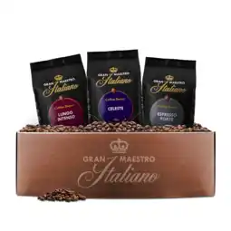 Koffievoordeel.nl Gran Maestro Italiano Probeerpakket - 450 GR Koffiebonen aanbieding