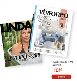 Bruna Pakket Linda + VT Wonen aanbieding