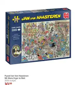 Bruna Puzzel Jan Van Haasteren NK Mens Erger Je Niet aanbieding