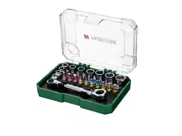 Lidl PARKSIDE Doorsteek dopsleutelset 31-delig aanbieding