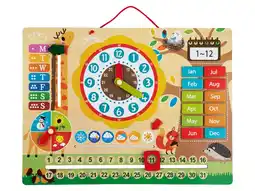 Lidl lupilu Houten speelgoed laptop of magnetische klok aanbieding