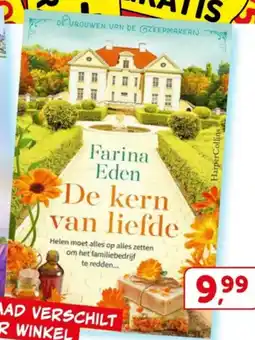 Boekenvoordeel Farina Eden De kern van liefde aanbieding