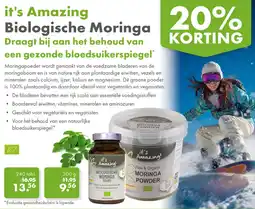 Gezond & Wel it's Amazing Biologische Moringa aanbieding