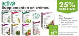 Gezond & Wel active Supplementen en crèmes aanbieding