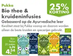 Gezond & Wel Pukka Bio thee & kruideninfusies aanbieding
