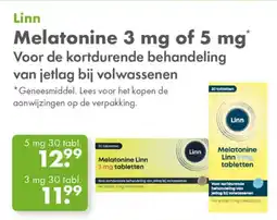 Gezond & Wel Linn Melatonine 3 mg of 5 mg aanbieding