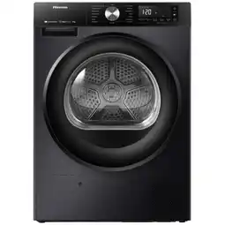 MediaMarkt HISENSE DH3S902BB3 - Warmtepompdroger - 9 kg - 64 dB - Energielabel C aanbieding