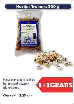 Huisdier Voordeelshop Hartjes Trainers 200 g aanbieding