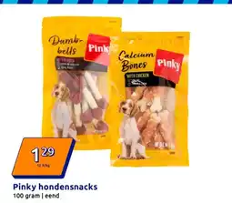 Action Pinky hondensnacks aanbieding