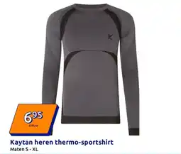 Action Kaytan heren thermo-sportshirt aanbieding