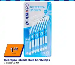 Action Dentapro interdentale borsteltjes aanbieding
