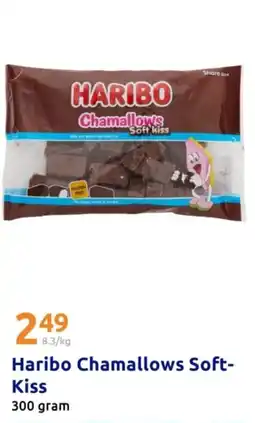 Action Haribo Chamallows Soft Kiss aanbieding