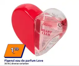 Action Figenzi eau de parfum Love aanbieding