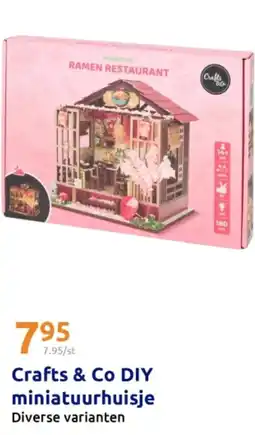 Action Crafts & Co DIY miniatuurhuisje aanbieding