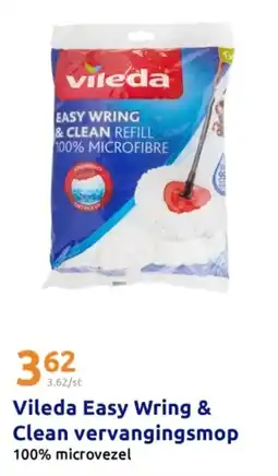 Action Vileda Easy Wring & Clean vervangingsmop aanbieding