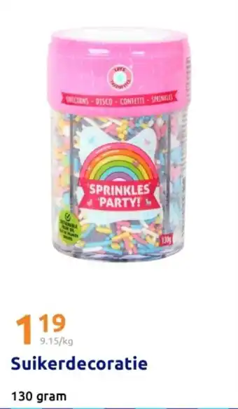 Action Suikerdecoratie aanbieding