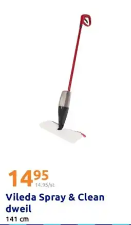 Action Vileda Spray & Clean dweil aanbieding