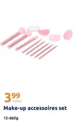 Action Make-up accessoires set aanbieding