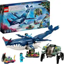 Bol.com LEGO Avatar Payakan the Tulkun & Crab Suit Bouwset - 75579 aanbieding