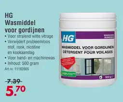 Enorm HG Wasmiddel voor gordijnen aanbieding