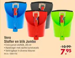 Enorm Vero Stoffer en blik Jumbo aanbieding