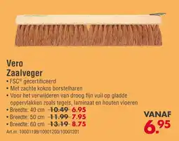 Enorm Vero Zaalveger aanbieding