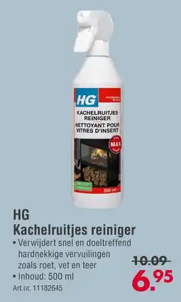 Enorm HG Kachelruitjes reiniger aanbieding