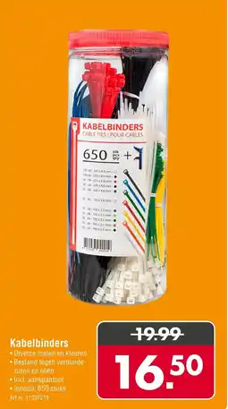 Enorm Kabelbinders aanbieding