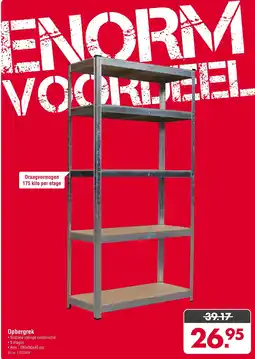 Enorm Opbergrek aanbieding