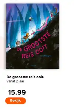 The Read Shop De grootste reis ooi aanbieding