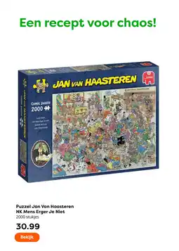 The Read Shop Puzzel Jan Van Haasteren NK Mens Erger Je Niet aanbieding