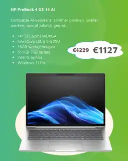 Digitotaal HP ProBook 4 G1i 14 Al aanbieding