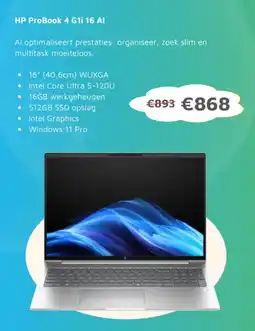 Digitotaal HP ProBook 4 G1i 16 Al aanbieding