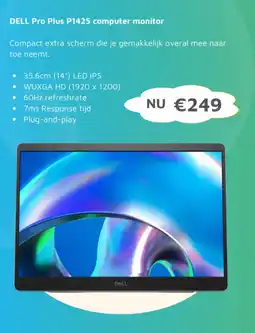 Digitotaal DELL Pro Plus P1425 computer monitor aanbieding