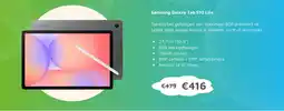 Digitotaal Samsung Galaxy Tab S10 Lite aanbieding