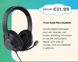 Digitotaal Trust Ayda Max Headset aanbieding