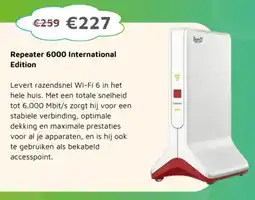 Digitotaal Repeater 6000 International Edition aanbieding