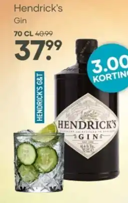 Mitra Hendrick's Gin aanbieding