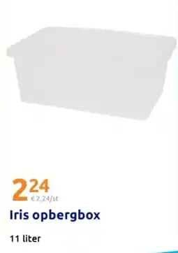Action Iris opbergbox aanbieding