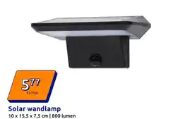 Action Solar wandlamp aanbieding