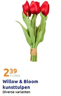 Action Willow & Bloom kunsttulpen aanbieding