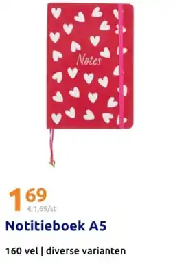 Action Notitieboek A5 aanbieding