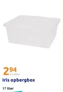Action Iris opbergbox aanbieding