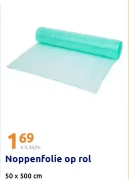 Action Noppenfolie op rol aanbieding