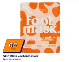 Action Skin Bliss voetenmasker aanbieding